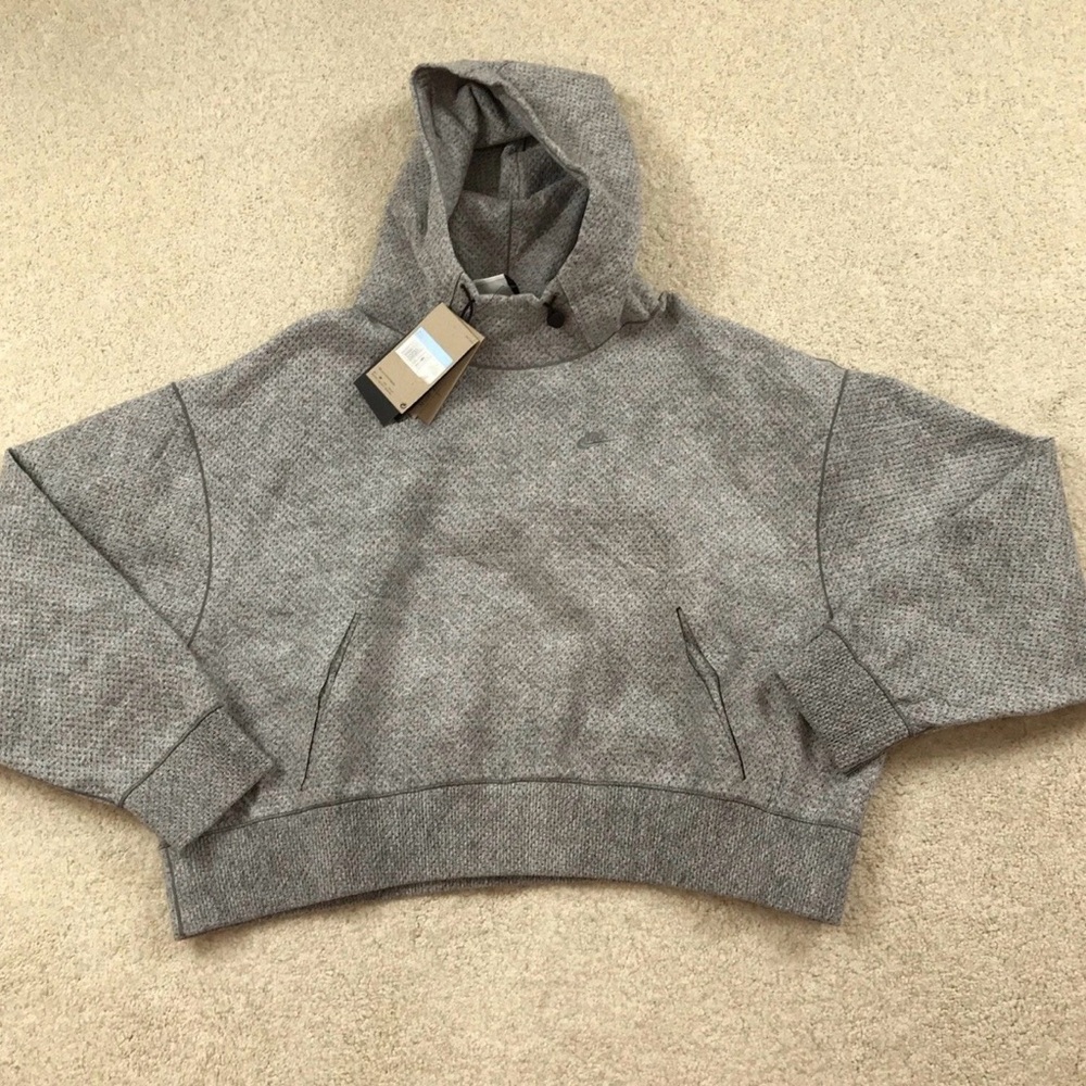 Nike Forward Hoodie Womens Medium Tech Pack Therma-FIT ADV FN0296 077 Oversized